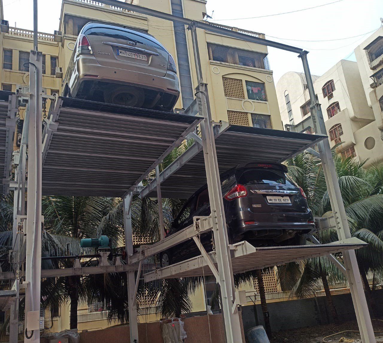 Tower Parking System: Smart Vertical Parking for Cities